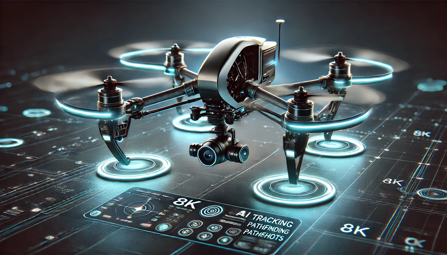 Autonomous Drone Camera System Description